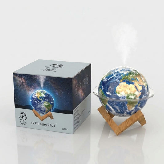 Calming Mist Humidifier with Planet Design